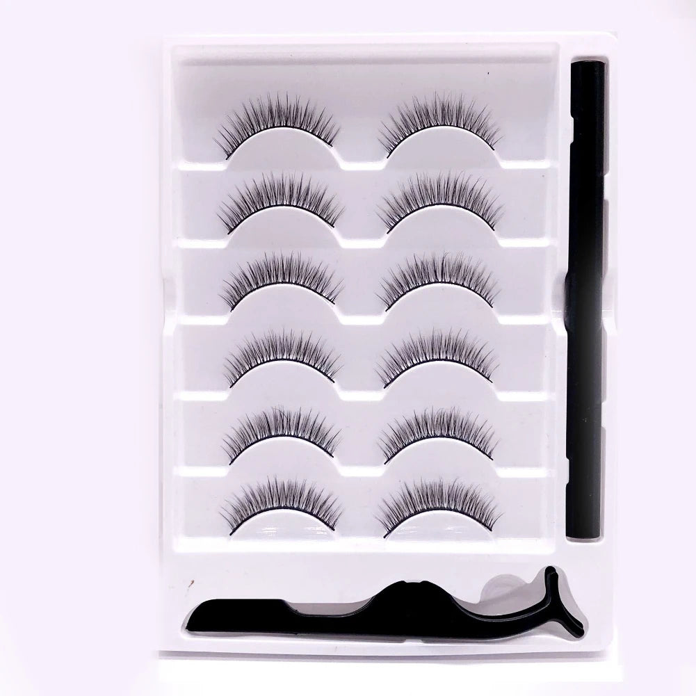 Magnetic Cat Eye False Eyelashes