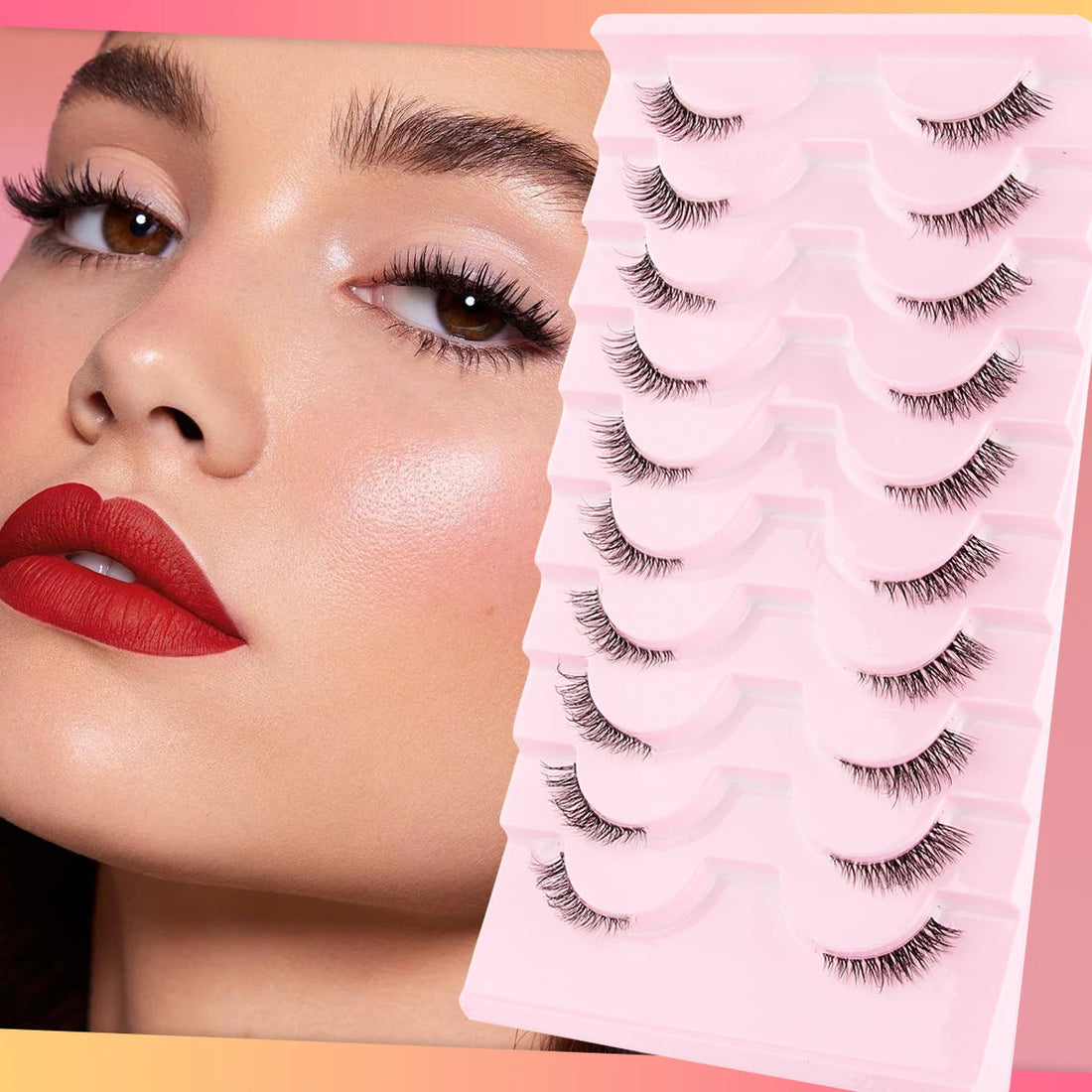 Daily Glow Natural False Eyelashes