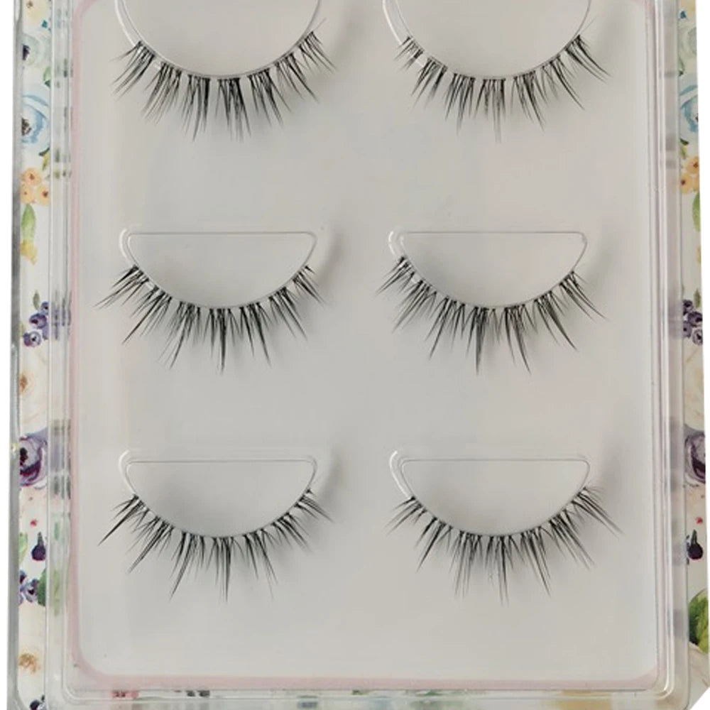 Natural False Eyelashes for a Discreet Look