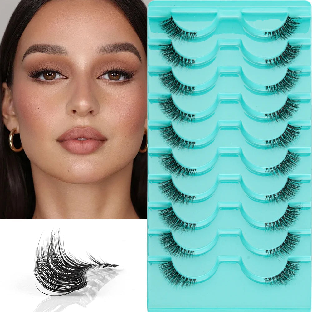 Natural False Eyelashes Light Mascara Effect