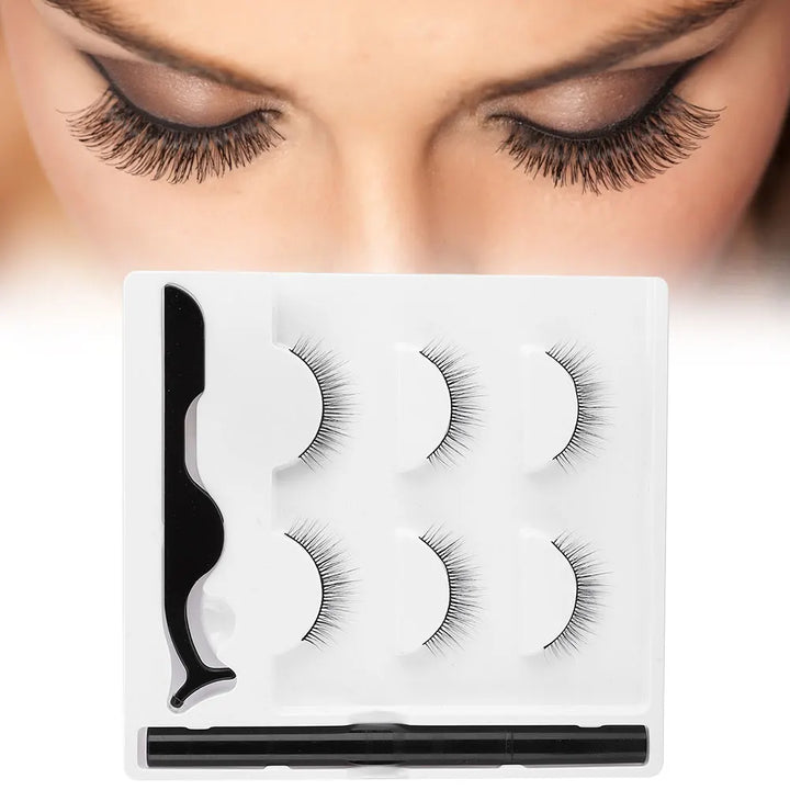 Magnetic Cat Eye False Eyelashes