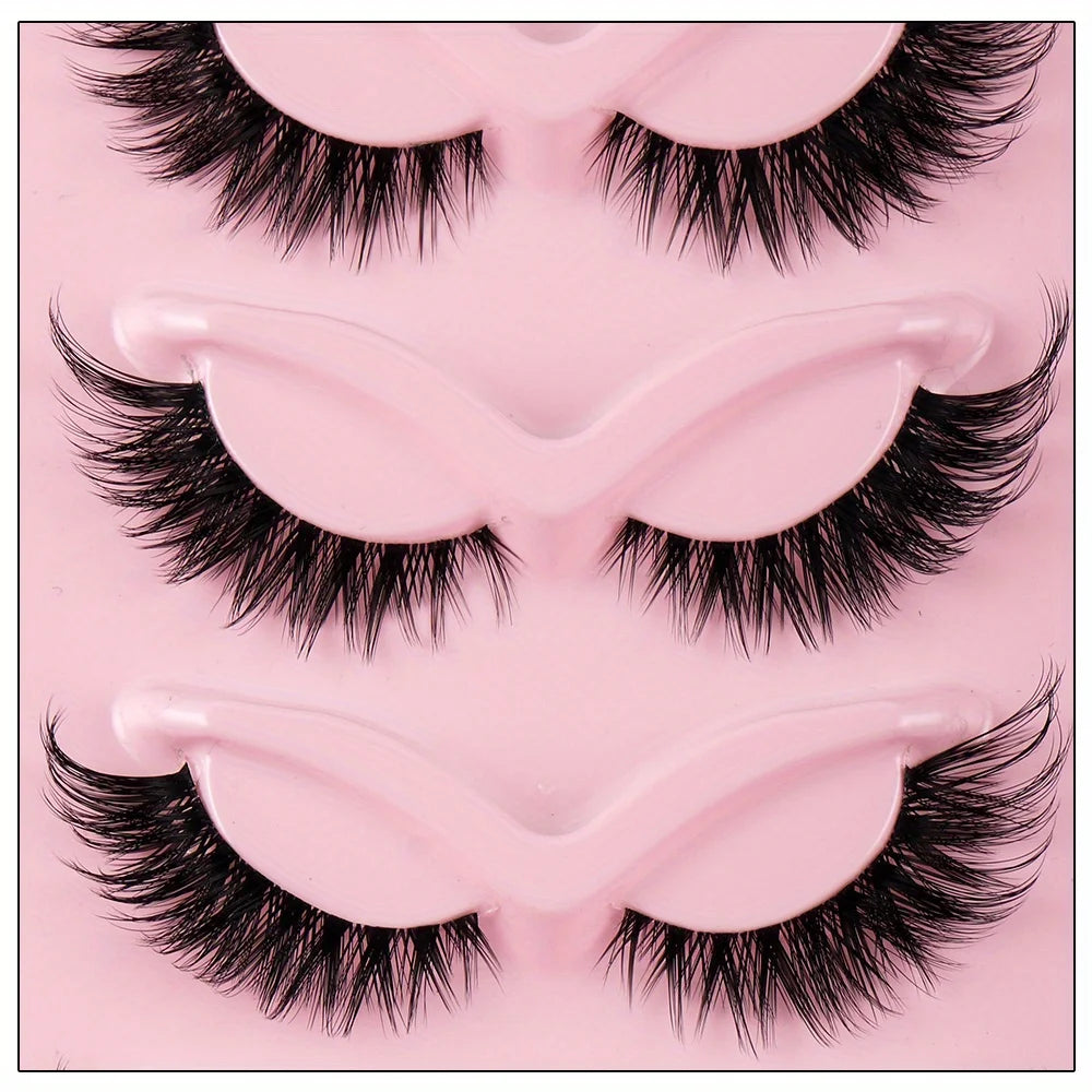 Russian Volume False Eyelashes for Cat Eyes