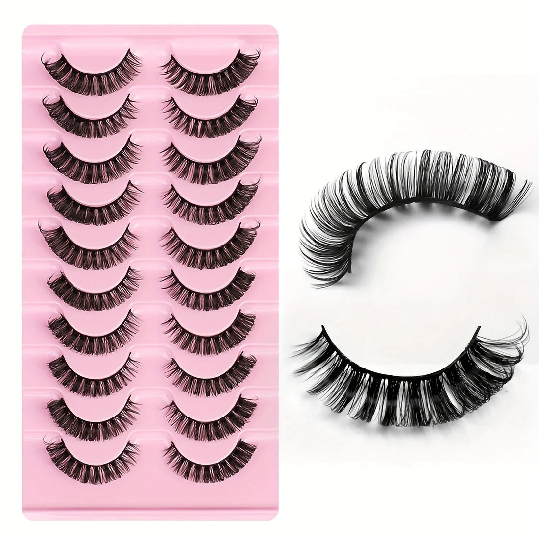 Russian Volume False Eyelashes for Evening and Events