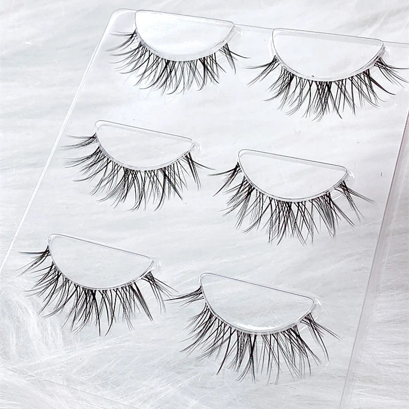 3D Natural Effect Reusable False Eyelashes