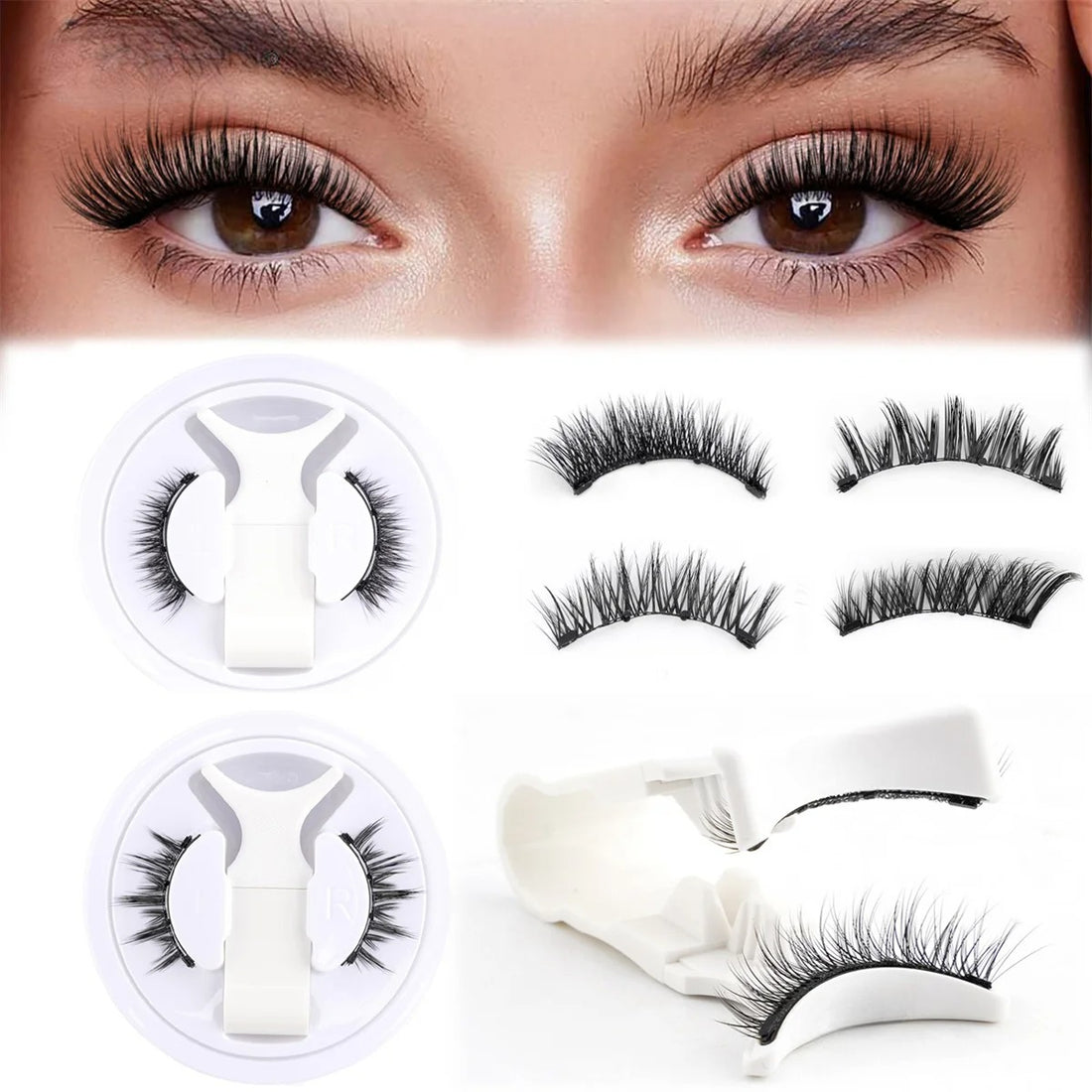 Premium Magnetic False Eyelashes "Magnetic Muse"