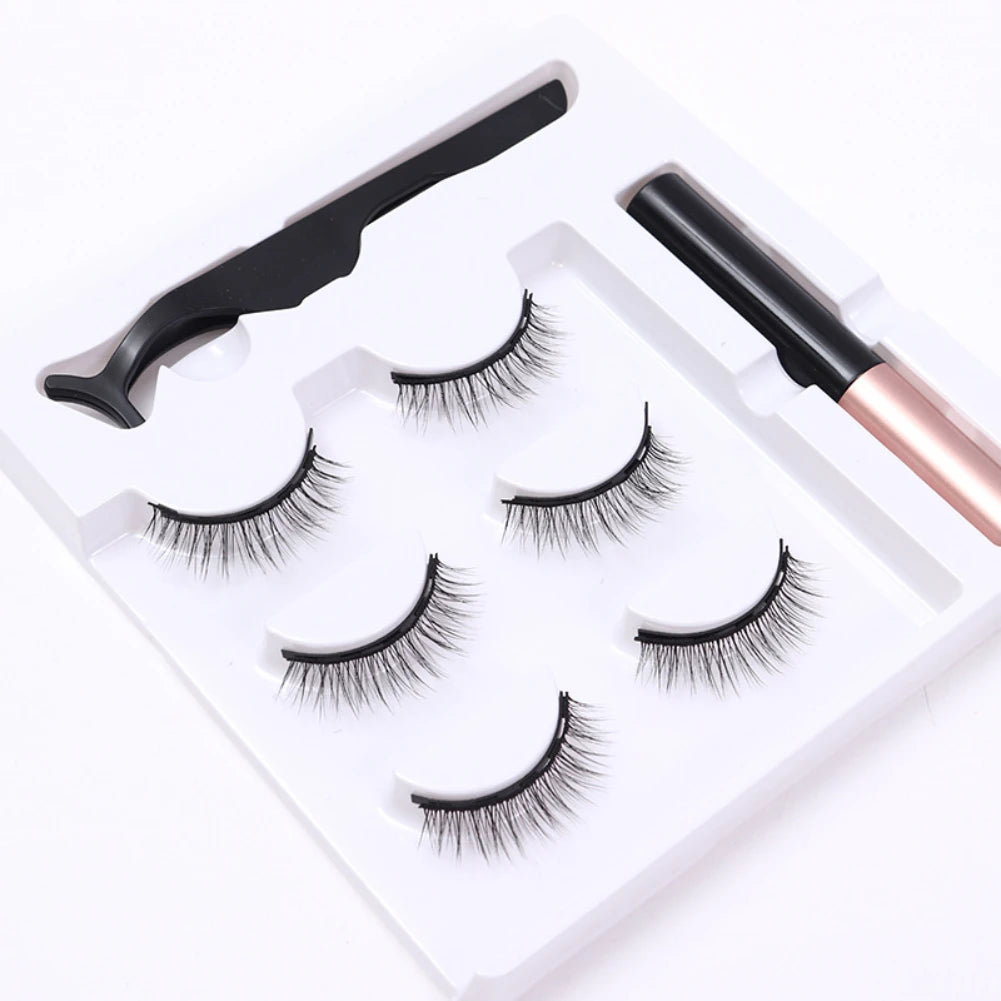 Magnetic Cat Eye False Eyelashes