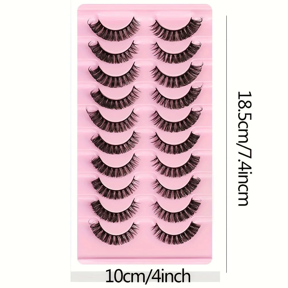 Faux Cils Volume Russe pour Soirée et Événements