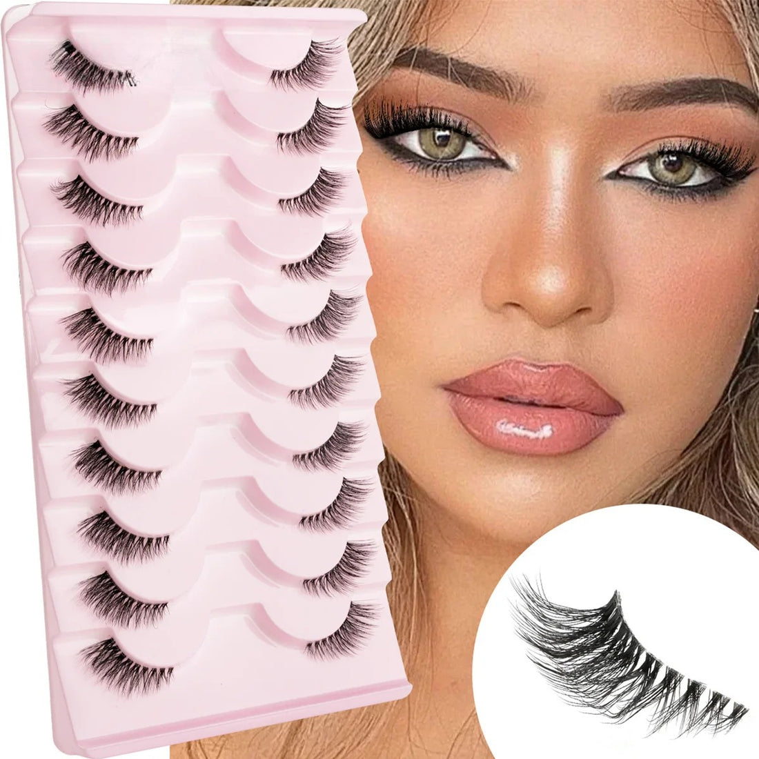 Ultra Black Russian Volume False Eyelashes