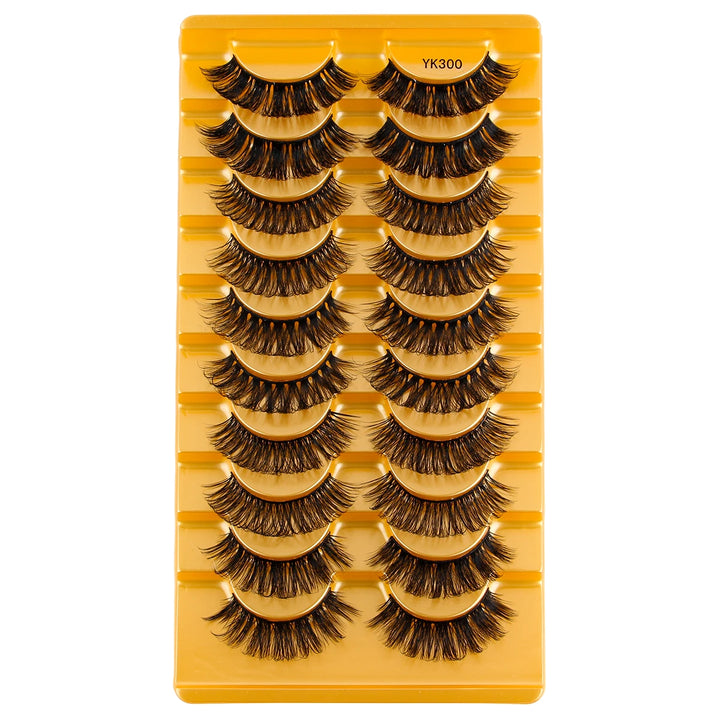 Long Natural False Eyelashes