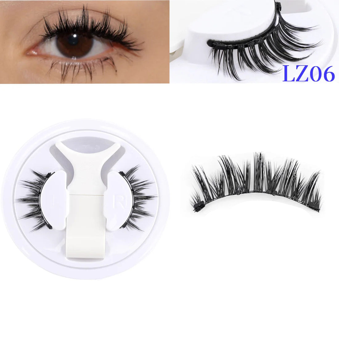 Premium Magnetic False Eyelashes "Magnetic Muse"